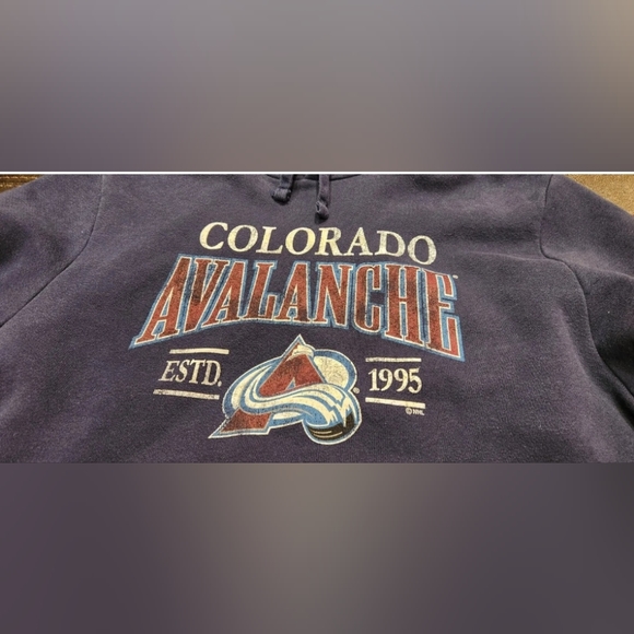 Colorado Avalanche Hoodie Fanatics Size XL - Picture 2 of 4